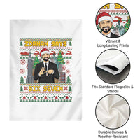 67 Six Seven Zohran Mamdani Christmas Garden Flag Progressive Democrats - Wonder Print Shop