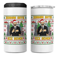 67 Six Seven Zohran Mamdani Christmas 4 in 1 Can Cooler Tumbler Progressive Democrats - Wonder Print Shop