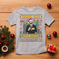 67 Six Seven Zohran Mamdani Christmas T Shirt Progressive Democrats - Wonder Print Shop