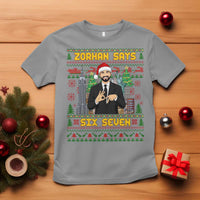 67 Six Seven Zohran Mamdani Christmas T Shirt Progressive Democrats - Wonder Print Shop
