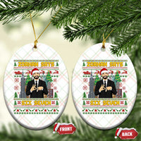 67 Six Seven Zohran Mamdani Christmas Ceramic Ornament Progressive Democrats - Wonder Print Shop