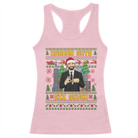 67 Six Seven Zohran Mamdani Christmas Racerback Tank Top Progressive Democrats - Wonder Print Shop