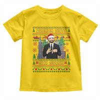 67 Six Seven Zohran Mamdani Christmas Toddler T Shirt Progressive Democrats - Wonder Print Shop