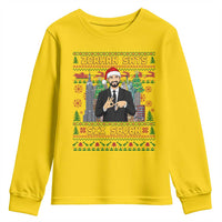 67 Six Seven Zohran Mamdani Christmas Youth Sweatshirt Progressive Democrats - Wonder Print Shop