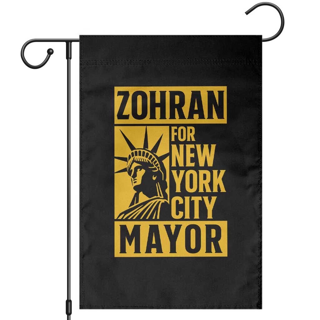 Zohran Mamdani NYC Mayor Garden Flag Funny Cool Trendy Progressive - Wonder Print Shop