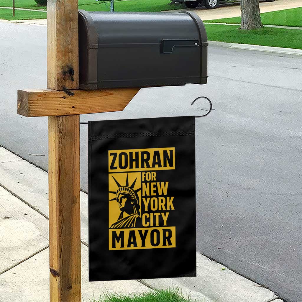 Zohran Mamdani NYC Mayor Garden Flag Funny Cool Trendy Progressive - Wonder Print Shop