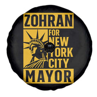 Zohran Mamdani NYC Mayor Spare Tire Cover Funny Cool Trendy Progressive - Wonder Print Shop