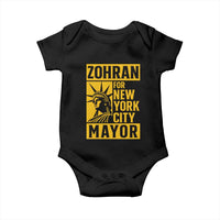 Zohran Mamdani NYC Mayor Baby Onesie Funny Cool Trendy Progressive - Wonder Print Shop