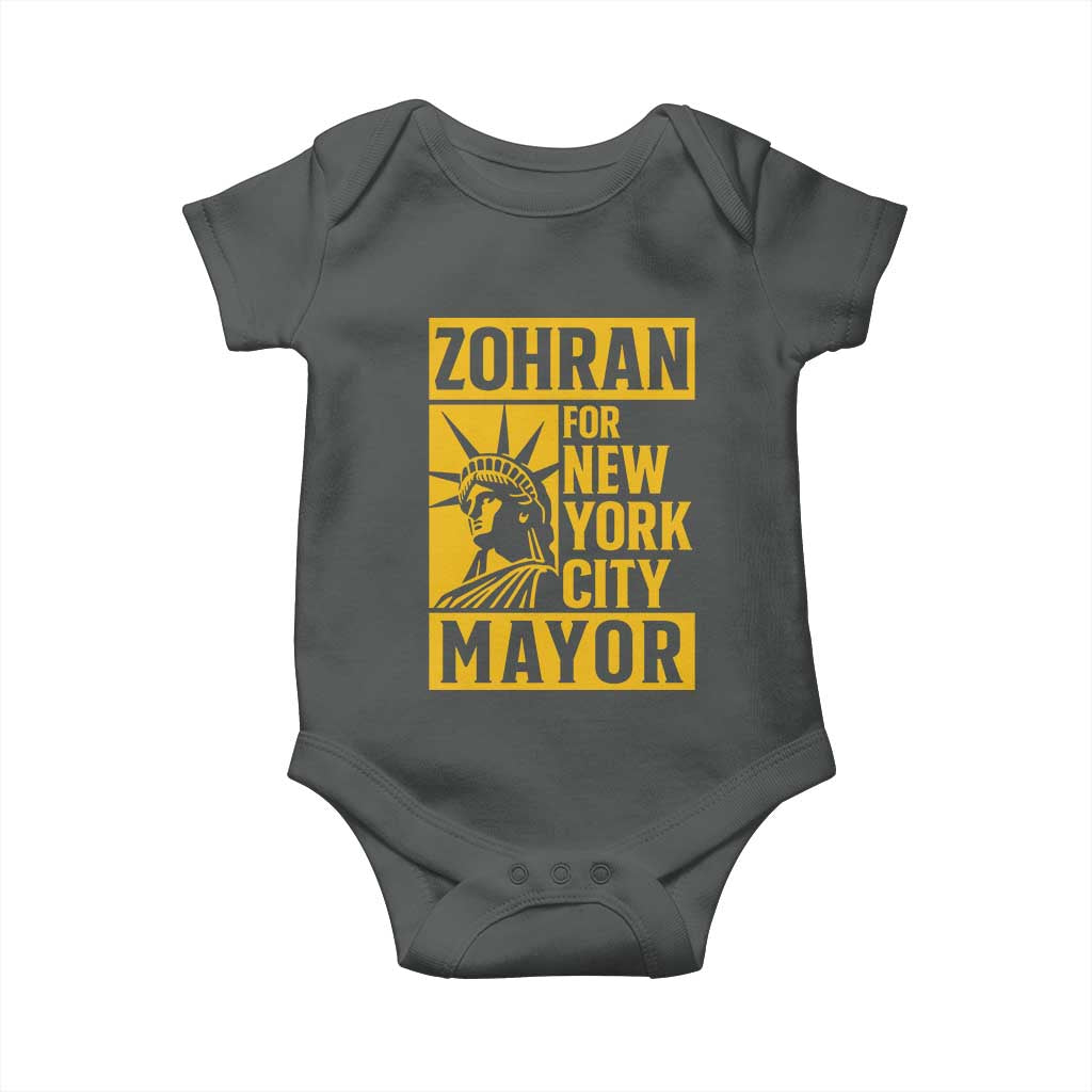 Zohran Mamdani NYC Mayor Baby Onesie Funny Cool Trendy Progressive - Wonder Print Shop
