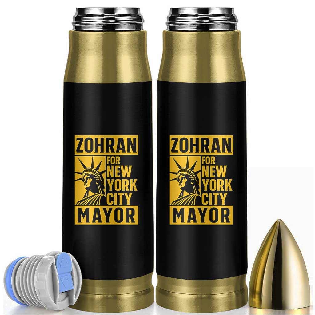 Zohran Mamdani NYC Mayor Bullet Tumbler Funny Cool Trendy Progressive - Wonder Print Shop