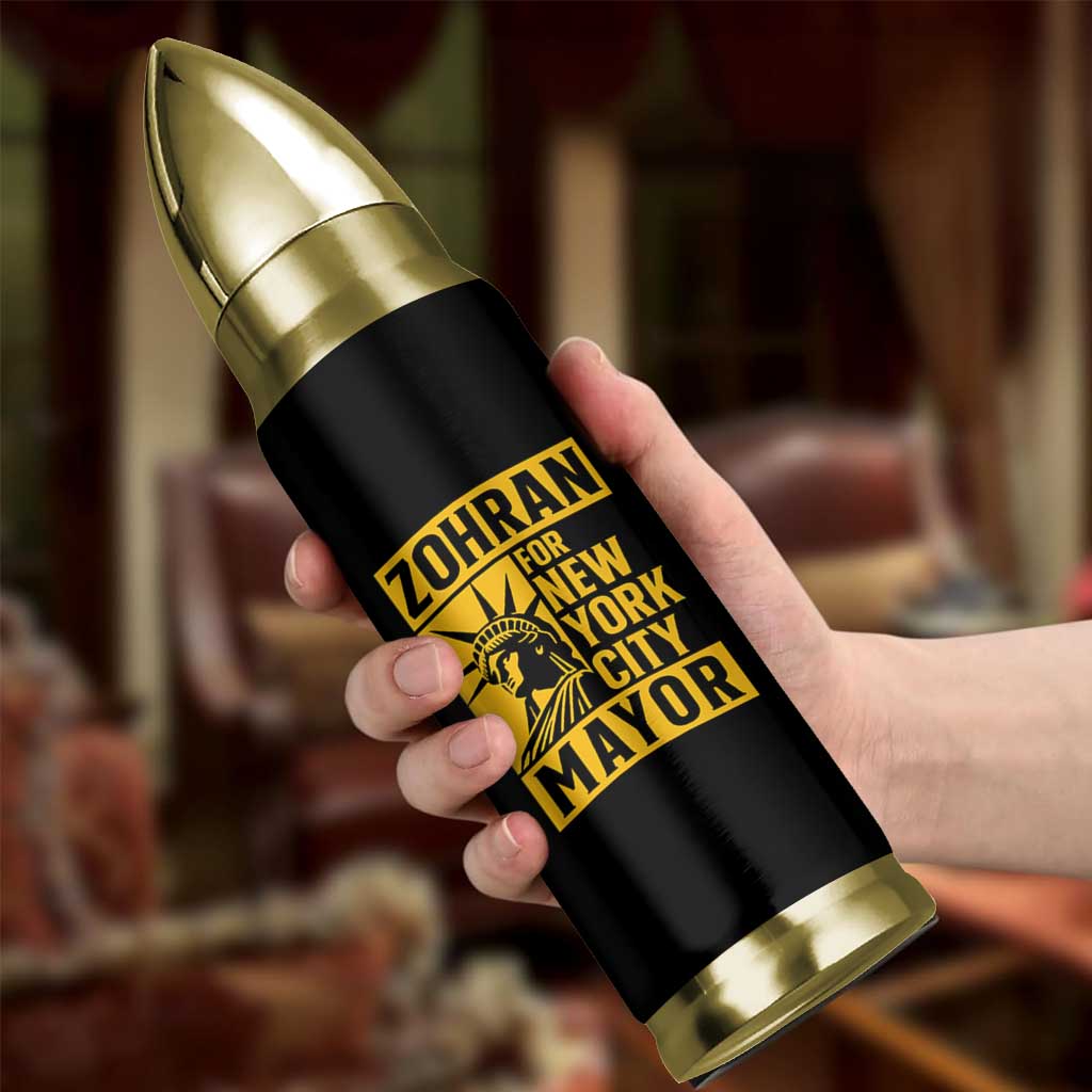 Zohran Mamdani NYC Mayor Bullet Tumbler Funny Cool Trendy Progressive - Wonder Print Shop
