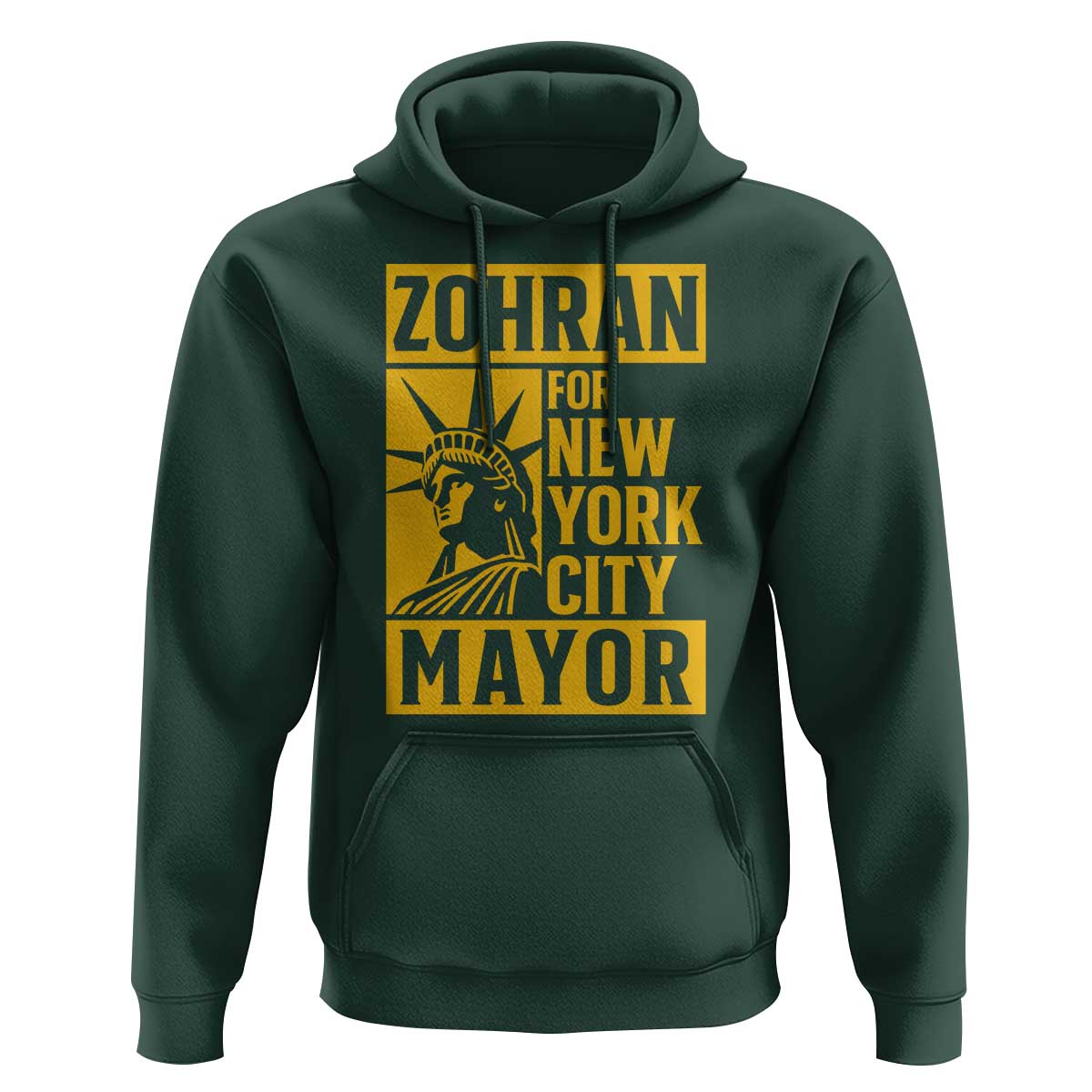 Zohran Mamdani NYC Mayor Hoodie Funny Cool Trendy Progressive - Wonder Print Shop