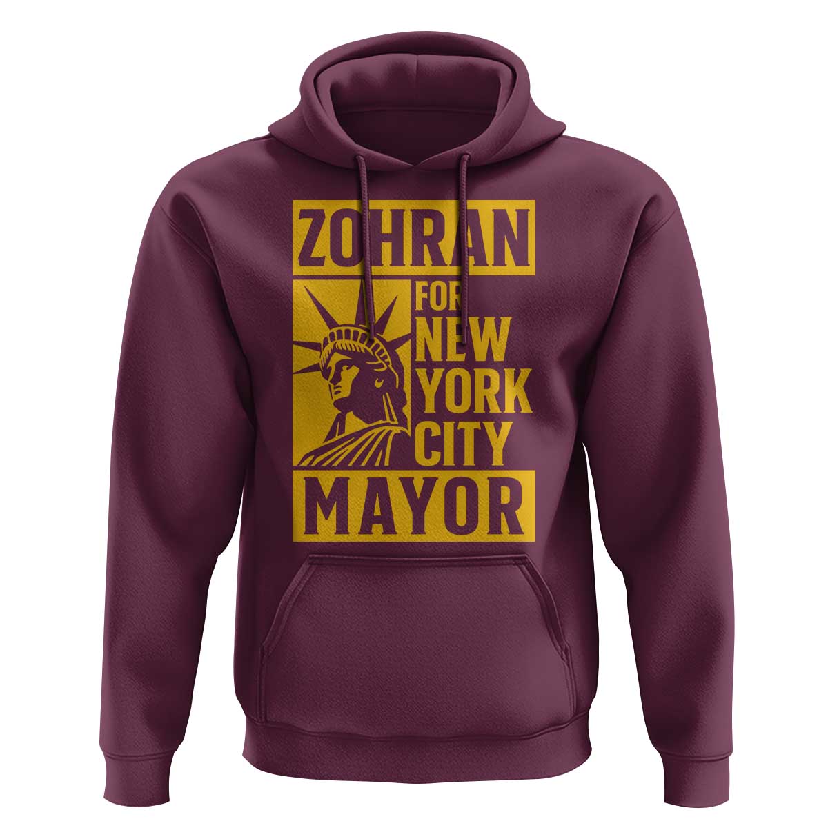 Zohran Mamdani NYC Mayor Hoodie Funny Cool Trendy Progressive - Wonder Print Shop