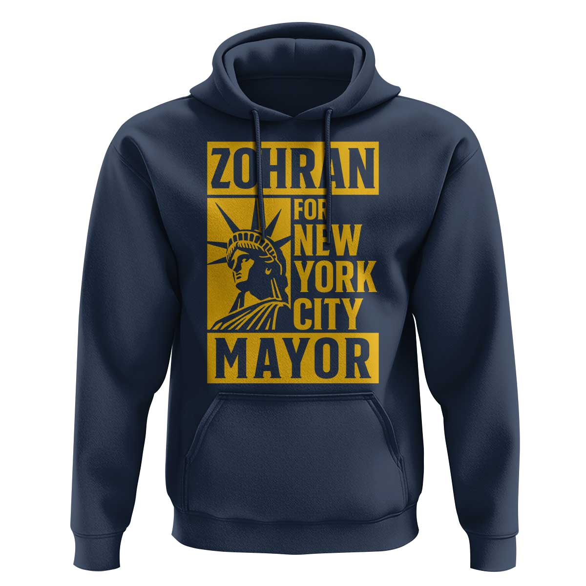 Zohran Mamdani NYC Mayor Hoodie Funny Cool Trendy Progressive - Wonder Print Shop