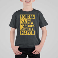 Zohran Mamdani NYC Mayor T Shirt For Kid Funny Cool Trendy Progressive - Wonder Print Shop