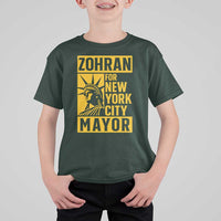 Zohran Mamdani NYC Mayor T Shirt For Kid Funny Cool Trendy Progressive - Wonder Print Shop