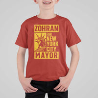 Zohran Mamdani NYC Mayor T Shirt For Kid Funny Cool Trendy Progressive - Wonder Print Shop
