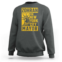 Zohran Mamdani NYC Mayor Sweatshirt Funny Cool Trendy Progressive - Wonder Print Shop
