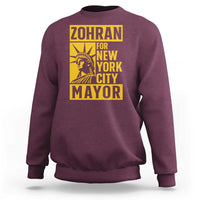 Zohran Mamdani NYC Mayor Sweatshirt Funny Cool Trendy Progressive - Wonder Print Shop