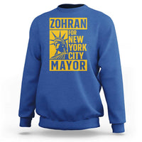Zohran Mamdani NYC Mayor Sweatshirt Funny Cool Trendy Progressive - Wonder Print Shop