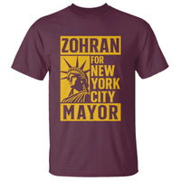 Zohran Mamdani NYC Mayor T Shirt Funny Cool Trendy Progressive - Wonder Print Shop