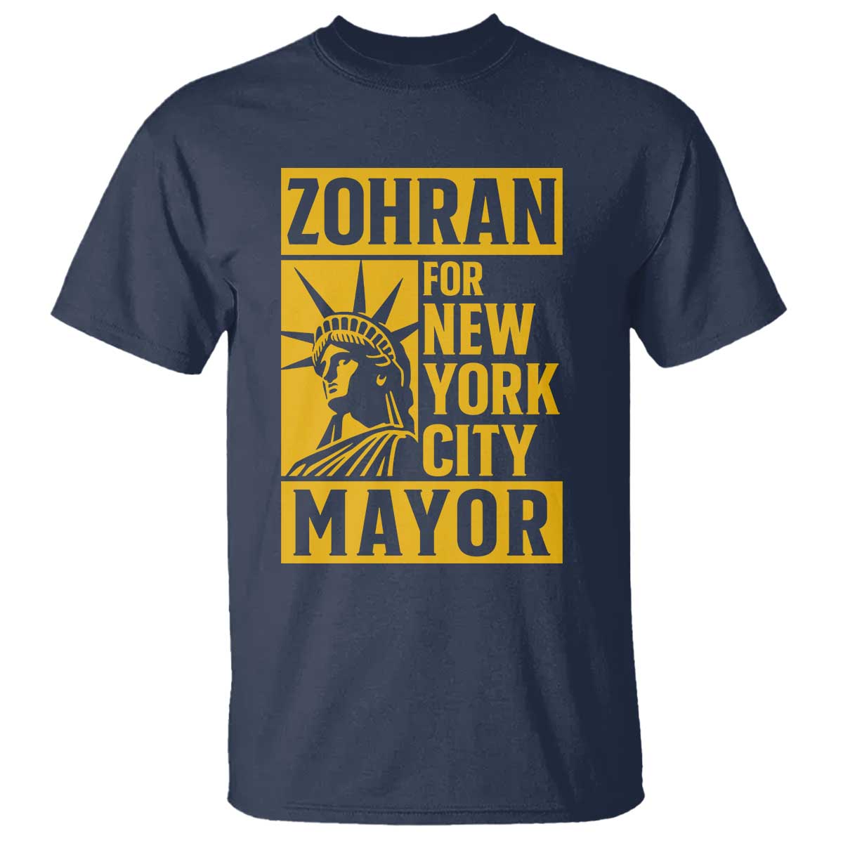 Zohran Mamdani NYC Mayor T Shirt Funny Cool Trendy Progressive - Wonder Print Shop
