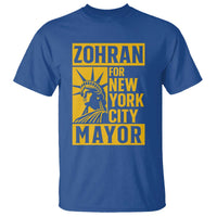 Zohran Mamdani NYC Mayor T Shirt Funny Cool Trendy Progressive - Wonder Print Shop
