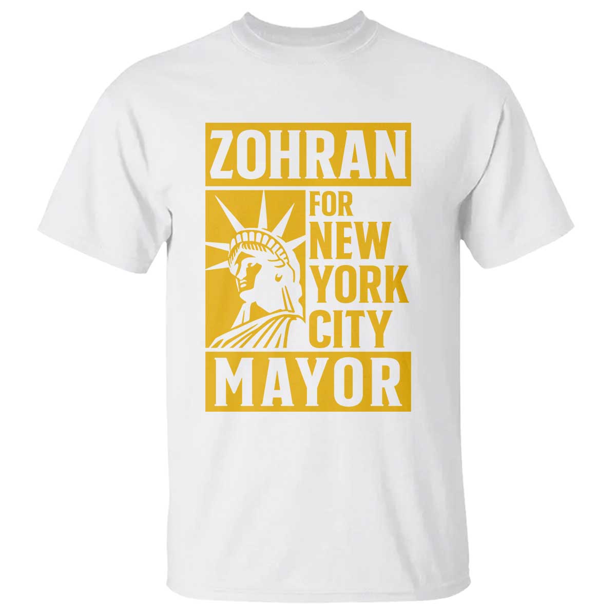 Zohran Mamdani NYC Mayor T Shirt Funny Cool Trendy Progressive - Wonder Print Shop