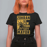 Zohran Mamdani NYC Mayor T Shirt For Women Funny Cool Trendy Progressive - Wonder Print Shop