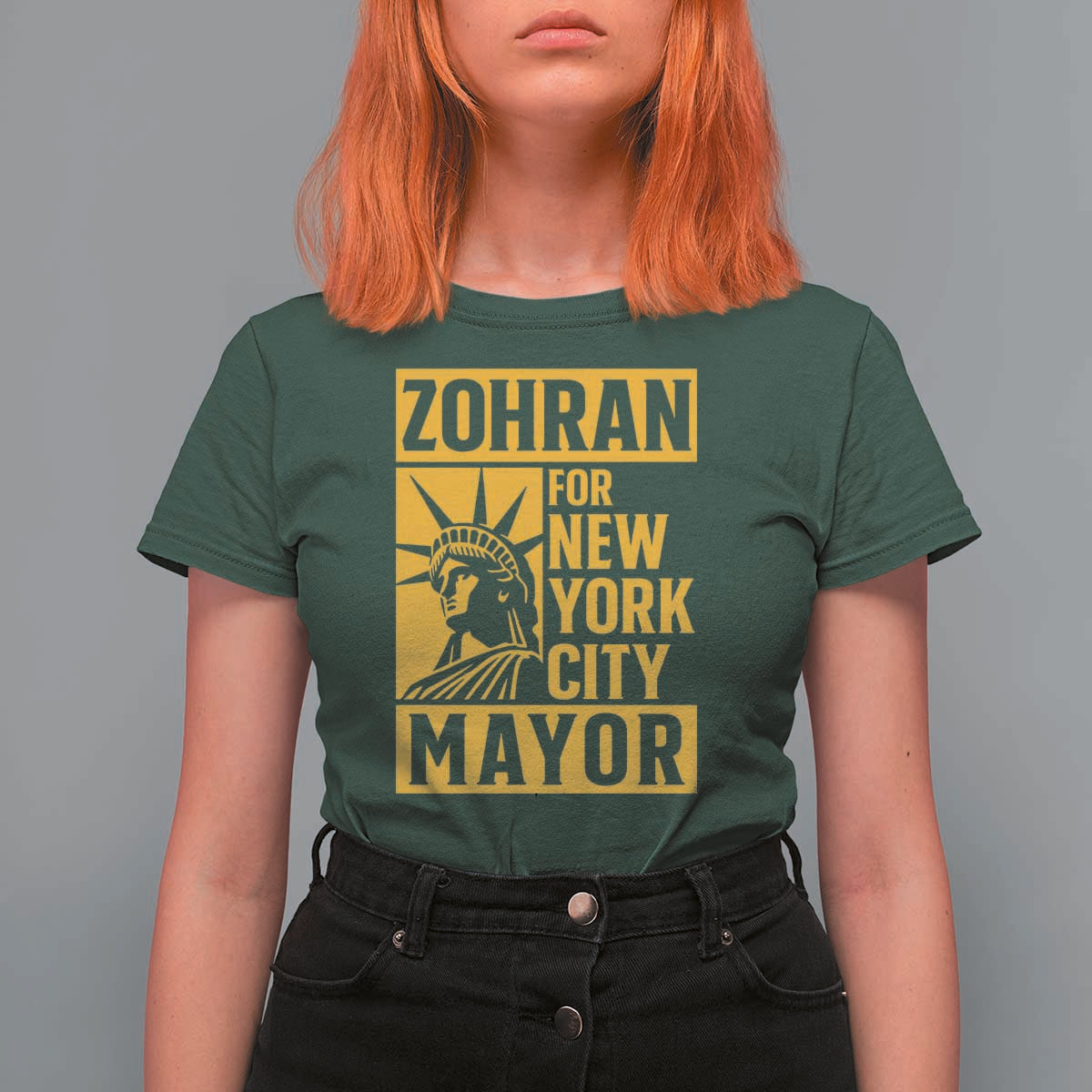 Zohran Mamdani NYC Mayor T Shirt For Women Funny Cool Trendy Progressive - Wonder Print Shop