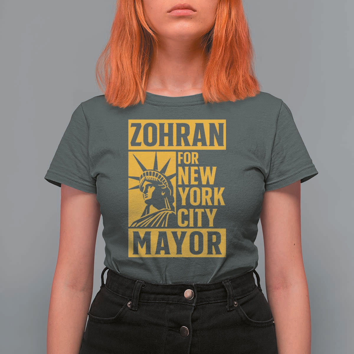 Zohran Mamdani NYC Mayor T Shirt For Women Funny Cool Trendy Progressive - Wonder Print Shop