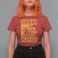 Zohran Mamdani NYC Mayor T Shirt For Women Funny Cool Trendy Progressive - Wonder Print Shop