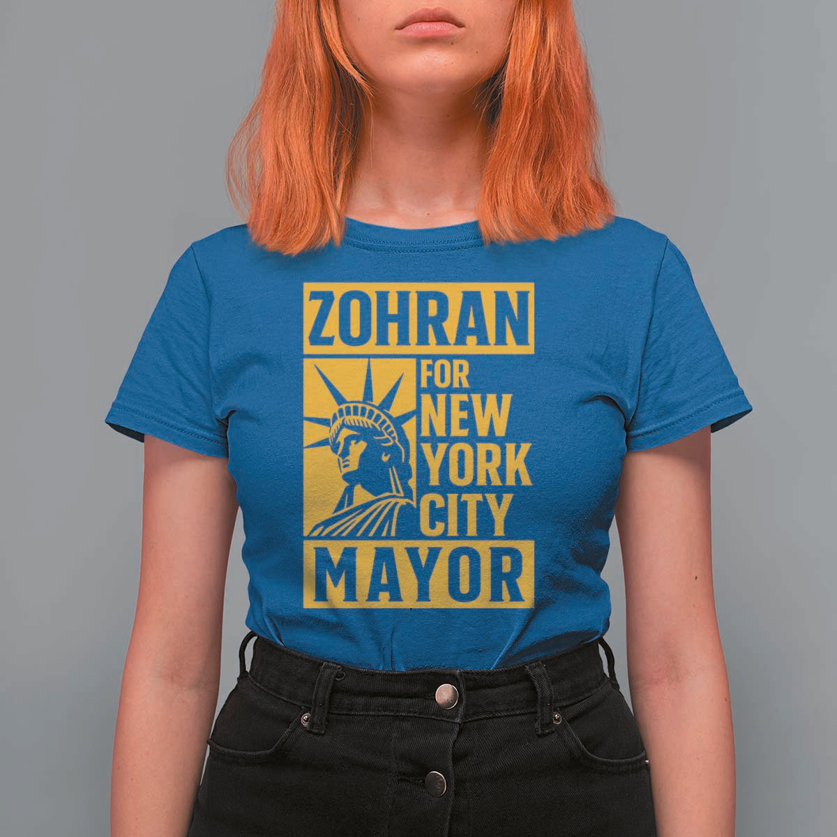 Zohran Mamdani NYC Mayor T Shirt For Women Funny Cool Trendy Progressive - Wonder Print Shop