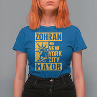 Zohran Mamdani NYC Mayor T Shirt For Women Funny Cool Trendy Progressive - Wonder Print Shop