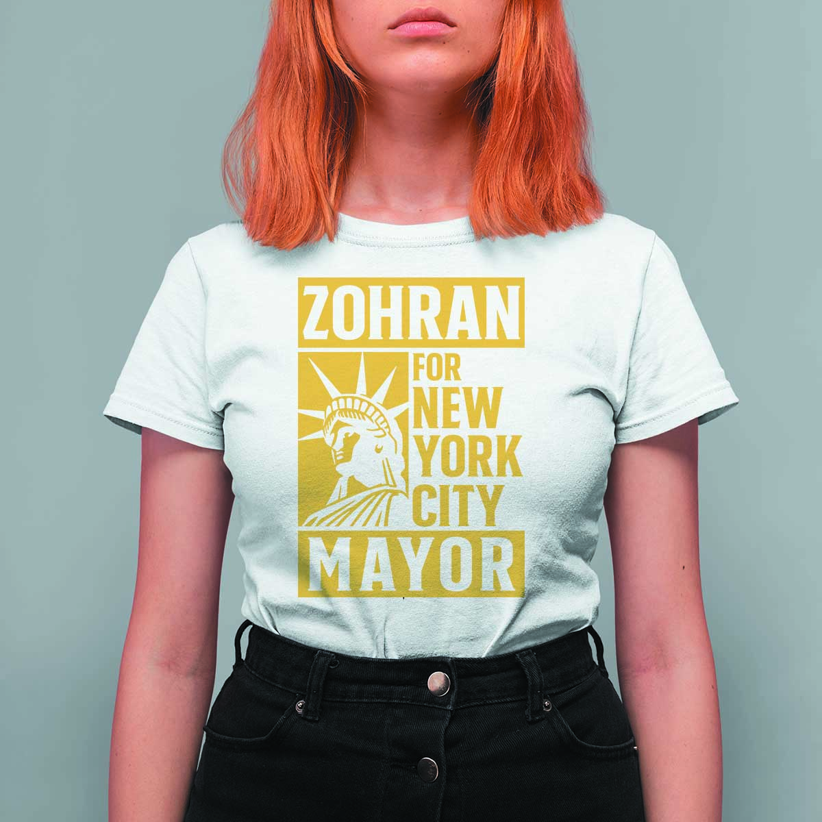 Zohran Mamdani NYC Mayor T Shirt For Women Funny Cool Trendy Progressive - Wonder Print Shop