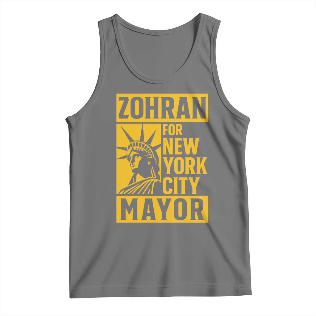 Zohran Mamdani NYC Mayor Tank Top Funny Cool Trendy Progressive - Wonder Print Shop