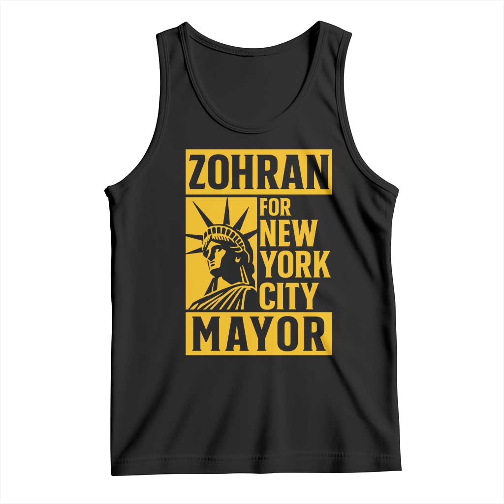 Zohran Mamdani NYC Mayor Tank Top Funny Cool Trendy Progressive - Wonder Print Shop