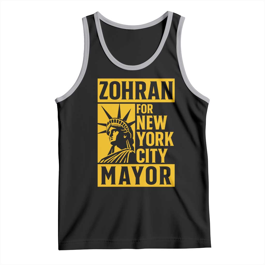 Zohran Mamdani NYC Mayor Tank Top Funny Cool Trendy Progressive - Wonder Print Shop