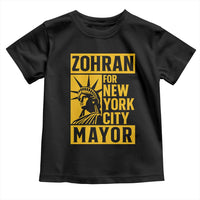 Zohran Mamdani NYC Mayor Toddler T Shirt Funny Cool Trendy Progressive - Wonder Print Shop