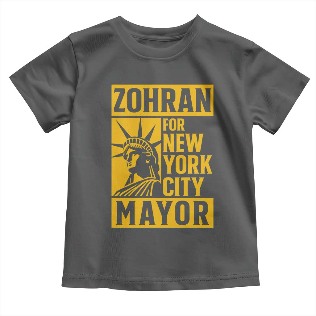Zohran Mamdani NYC Mayor Toddler T Shirt Funny Cool Trendy Progressive - Wonder Print Shop