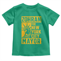 Zohran Mamdani NYC Mayor Toddler T Shirt Funny Cool Trendy Progressive - Wonder Print Shop