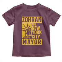 Zohran Mamdani NYC Mayor Toddler T Shirt Funny Cool Trendy Progressive - Wonder Print Shop
