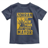 Zohran Mamdani NYC Mayor Toddler T Shirt Funny Cool Trendy Progressive - Wonder Print Shop