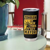 Zohran Mamdani NYC Mayor Tumbler Cup Funny Cool Trendy Progressive - Wonder Print Shop
