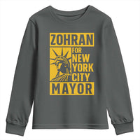 Zohran Mamdani NYC Mayor Youth Sweatshirt Funny Cool Trendy Progressive - Wonder Print Shop