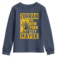 Zohran Mamdani NYC Mayor Youth Sweatshirt Funny Cool Trendy Progressive - Wonder Print Shop