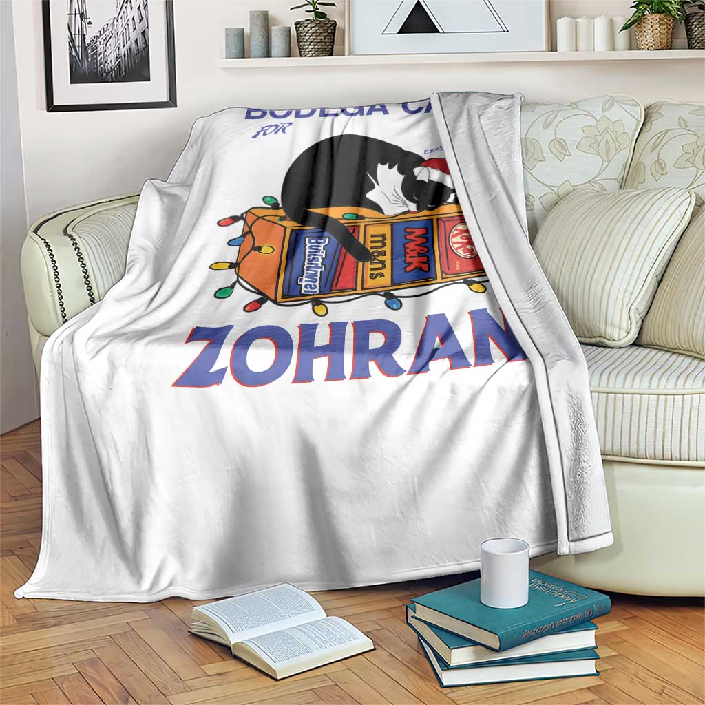 Bodega Cats of New York Throw Blanket Funny Cat NYC Christmas - Wonder Print Shop