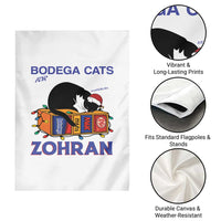 Bodega Cats of New York Garden Flag Funny Cat NYC Christmas - Wonder Print Shop