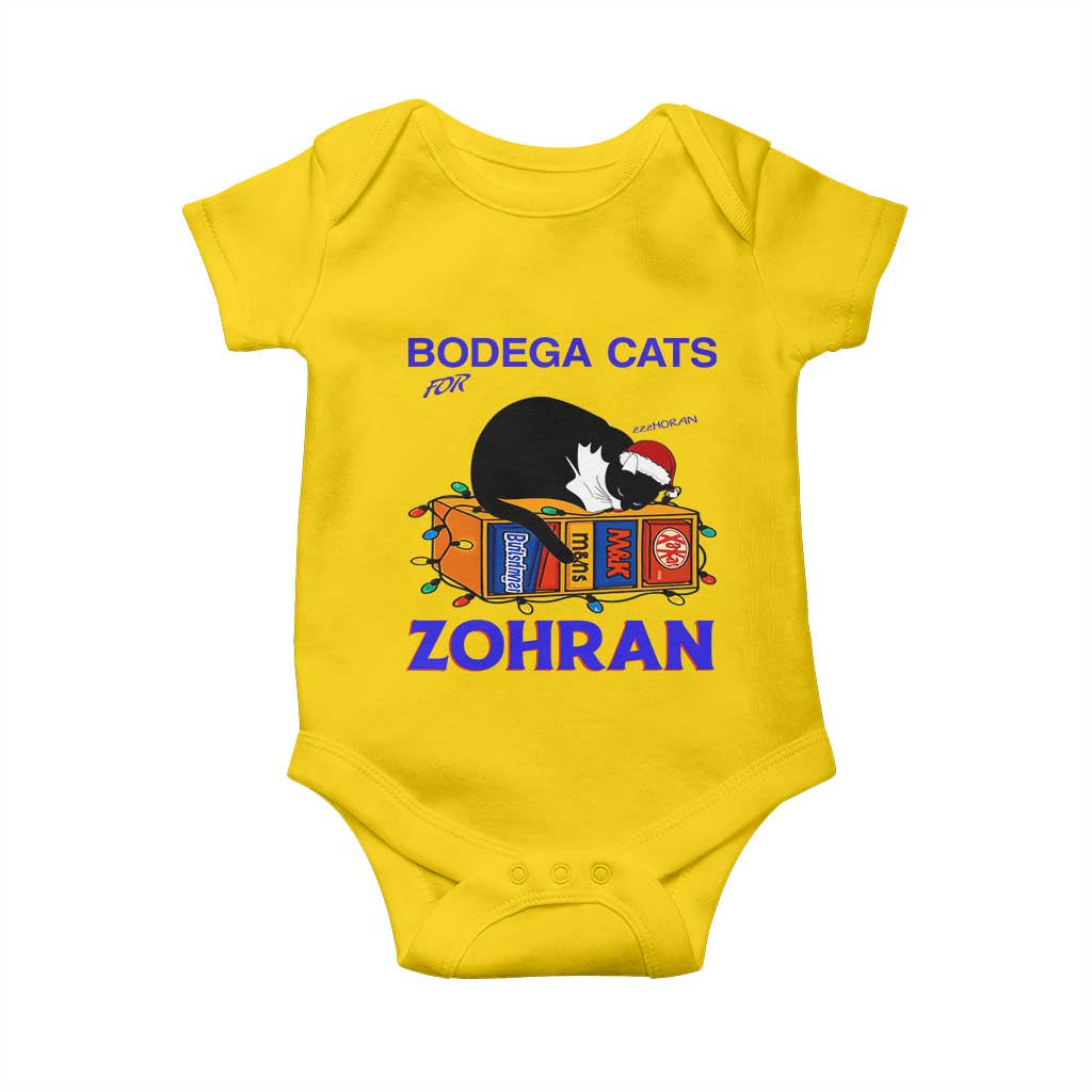 Bodega Cats of New York Baby Onesie Funny Cat NYC Christmas - Wonder Print Shop