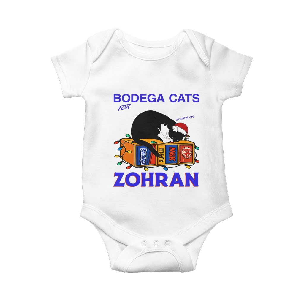 Bodega Cats of New York Baby Onesie Funny Cat NYC Christmas - Wonder Print Shop